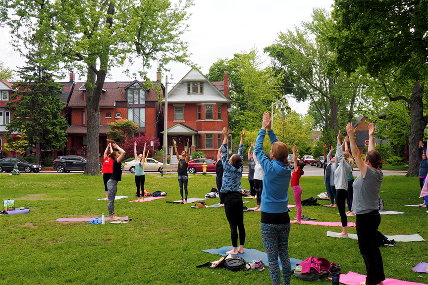 the yoga sanctuary at Withrow